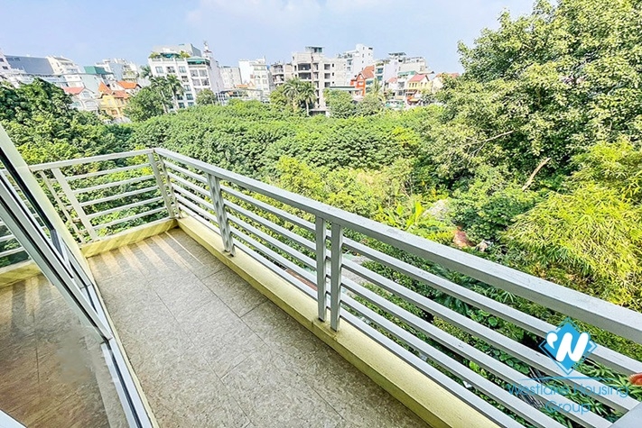 Beautiful new house for rent in Tay Ho back yard swimming pool